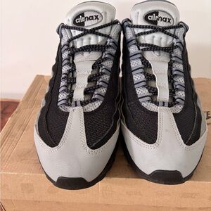 Nike Air Max Black and Gray Sneakers